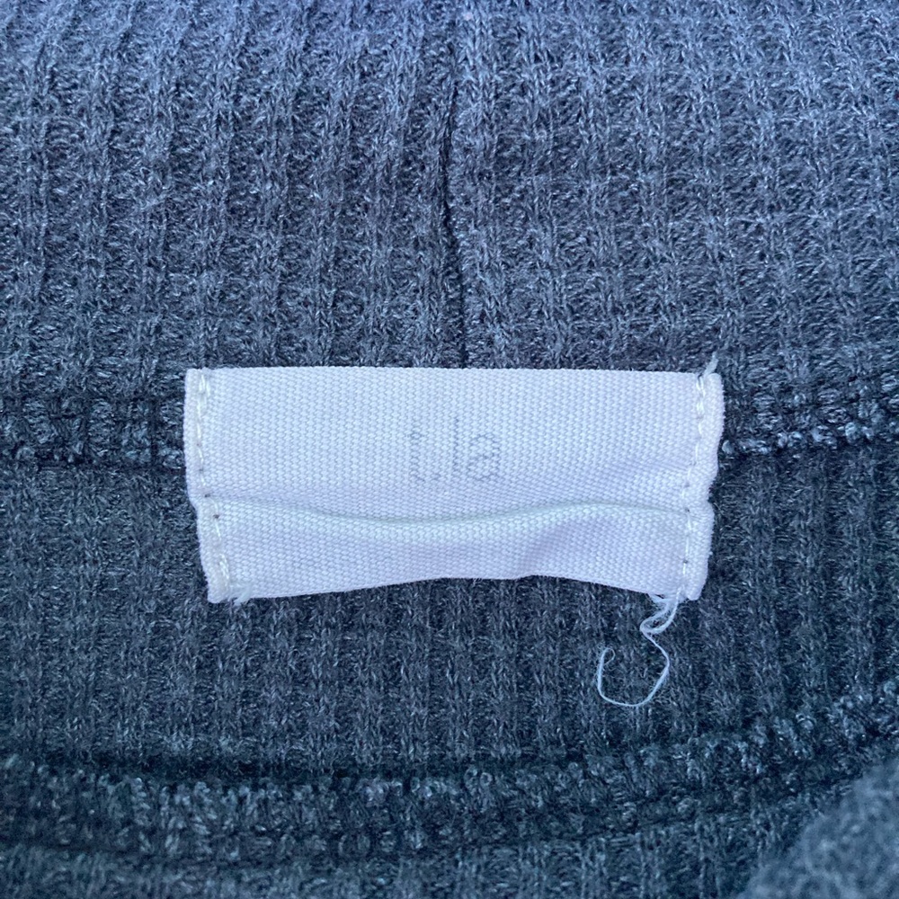 Anthropologie | T.La Sloane Thermal Tunic Carbon Grey Size L - Picture 8 of 9